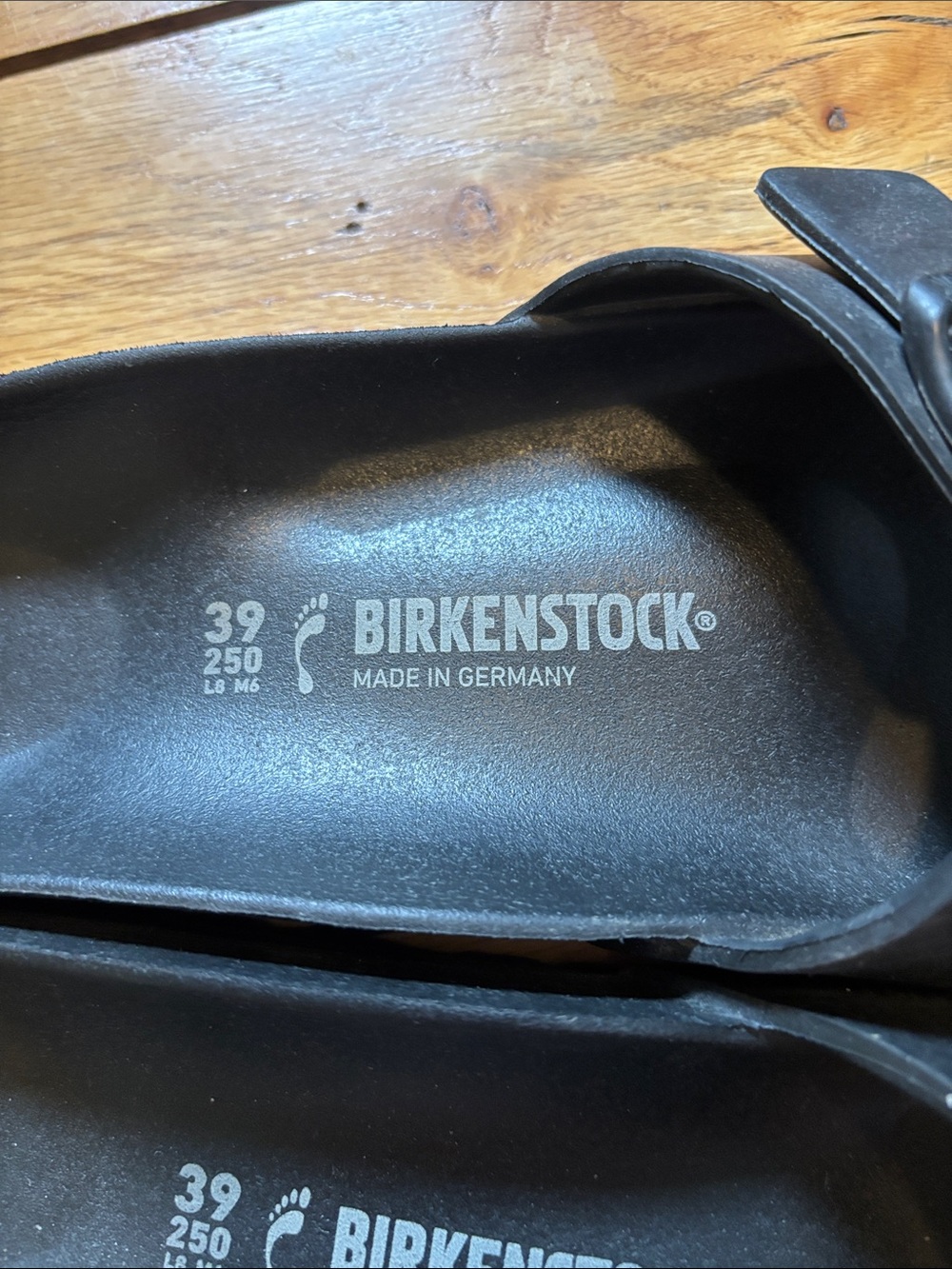 Birkenstock Black Single-Strap EVA Slide Sandals - Picture 3 of 3